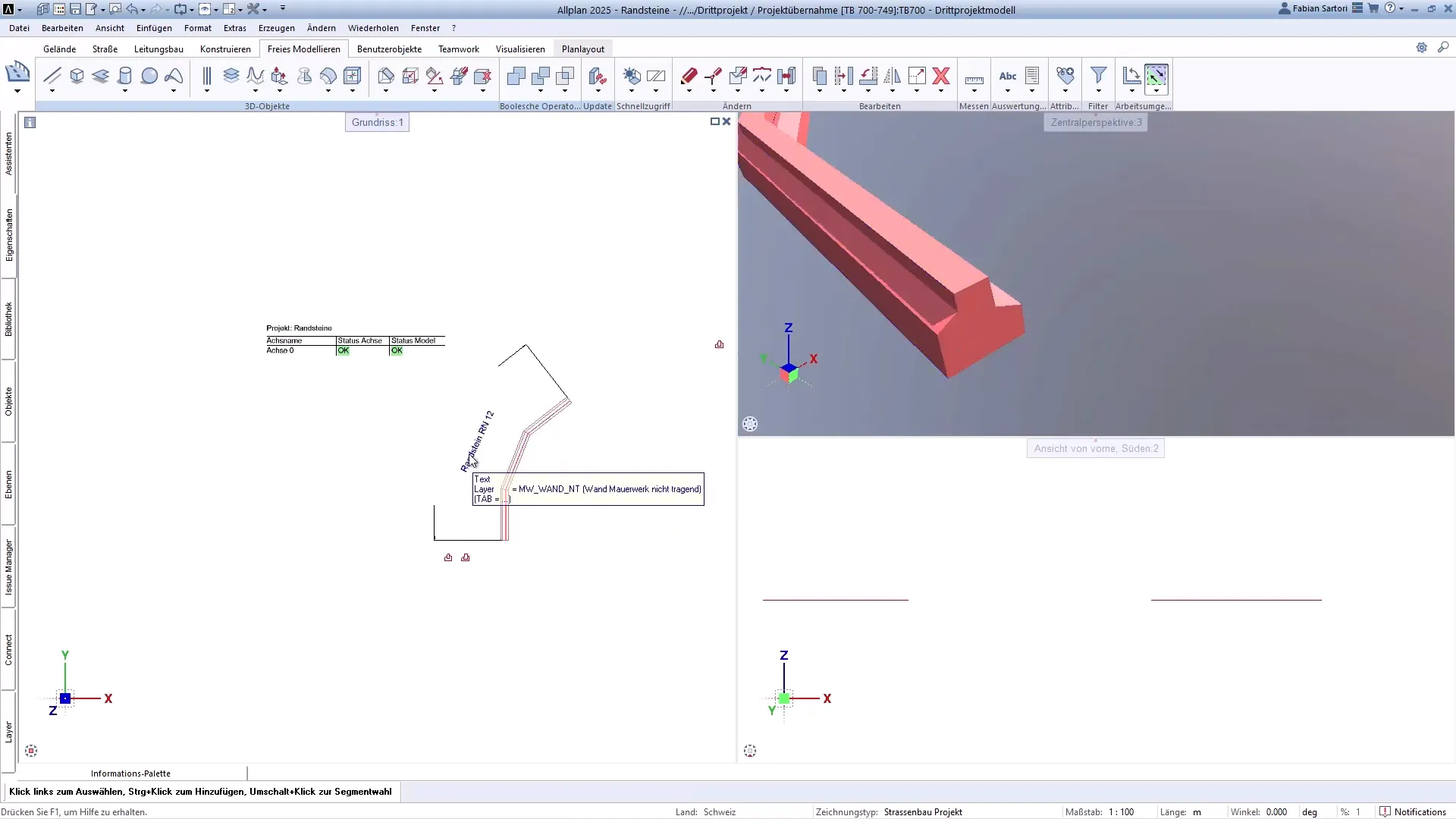 Componente Parametrico in Allplan - conclusione