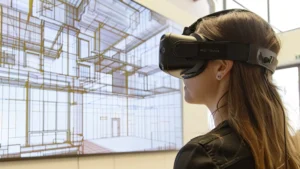 L'Intelligenza Artificiale nell'Architettura - Progettista con visore