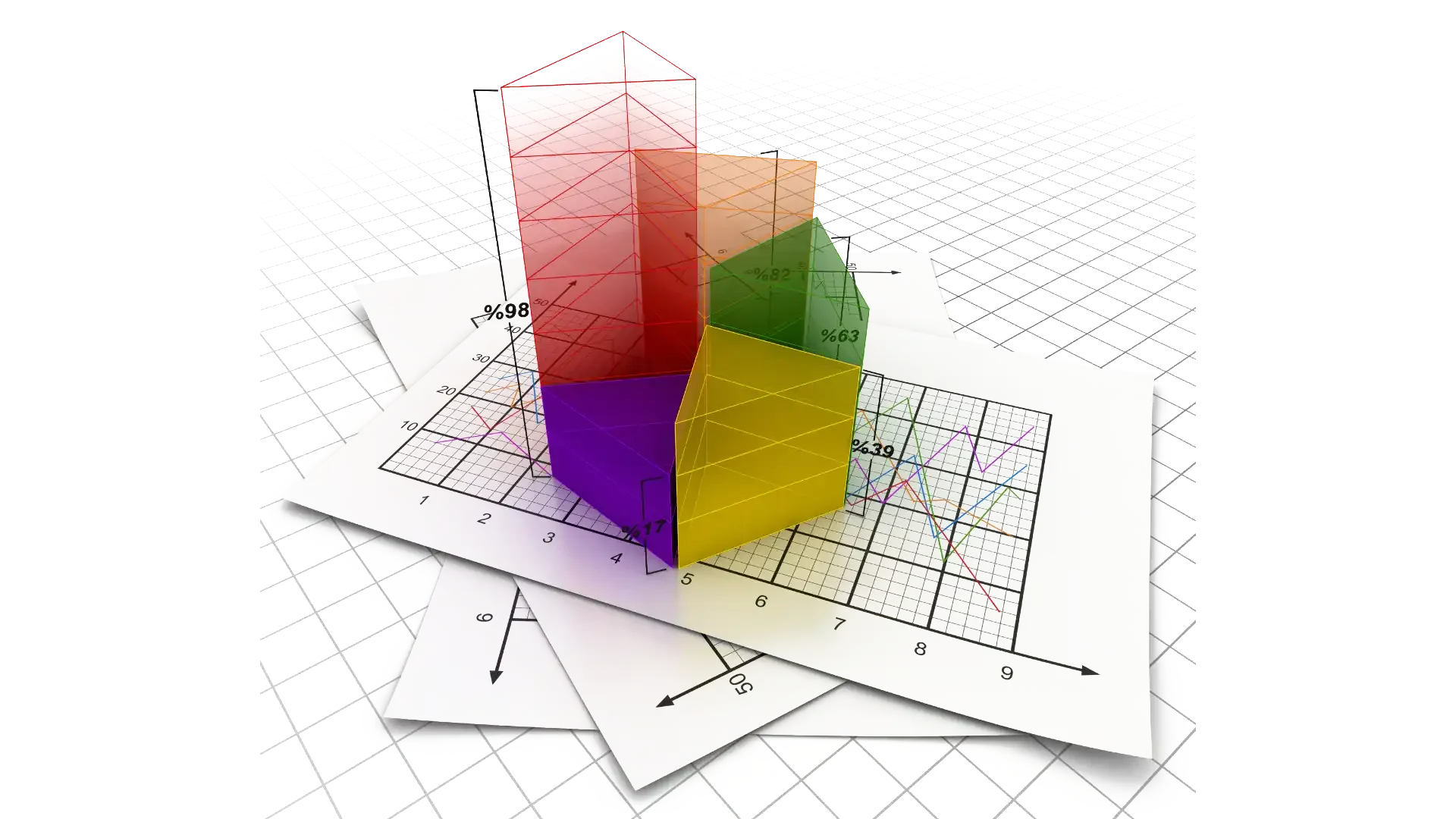 Analisi strutturale e Allplan plastico colorato e disegno