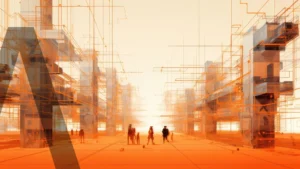 Gestire grandi progetti con Allplan - città 3D reticolare