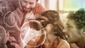 Importazione ed esportazione di file in Allplan - immagine composta tecnologia blu