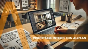 Progettare interni con Allplan - architetto al computer