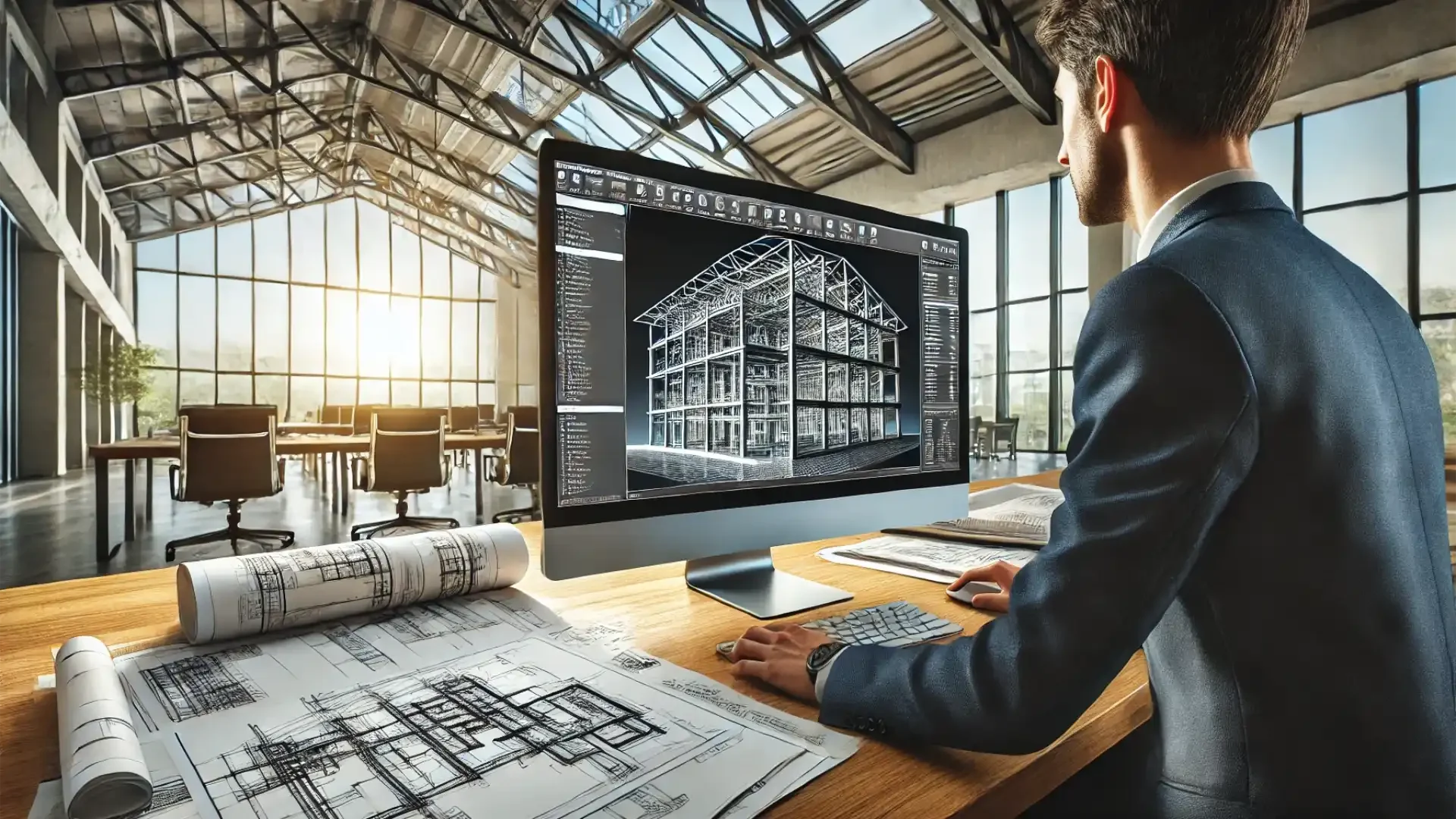 Come integrare le strutture in acciaio nel modello BIM - ingegnere al lavorowebp