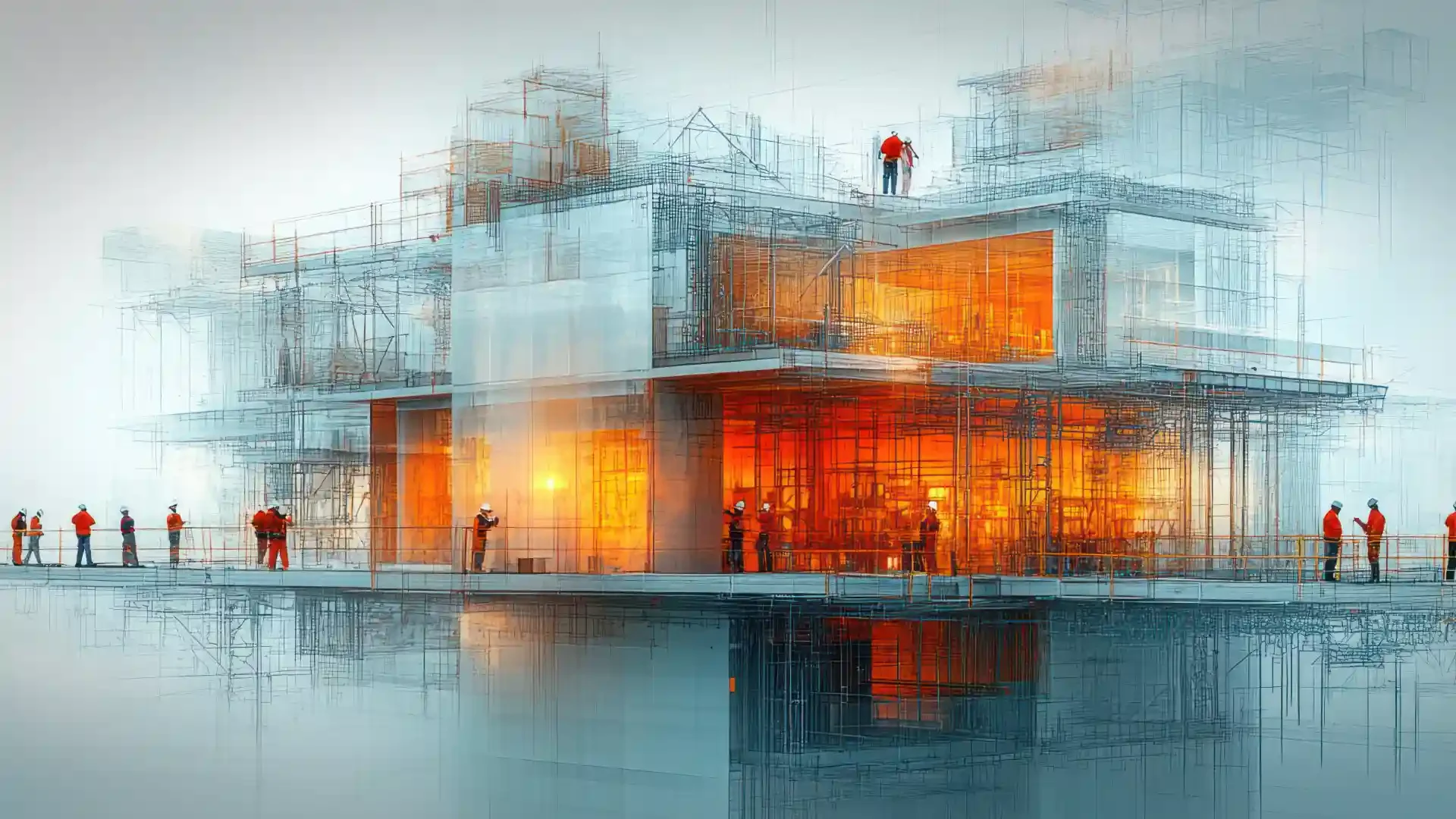 La visualizzazione 3D nei progetti Allplan - edificio schematizzato