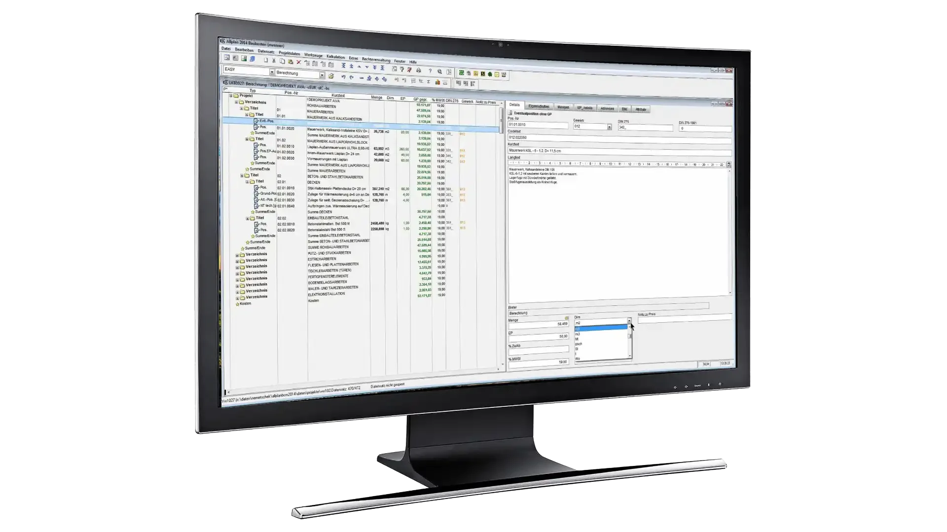 Creare e personalizzare template in Allplan - Monitor
