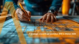 7 strategie vincenti per workflow BIM in Allplan 2026 - Inquadratura ravvicinata di ingegneri e architetti che stanno aiutando a progettare la costruzione.