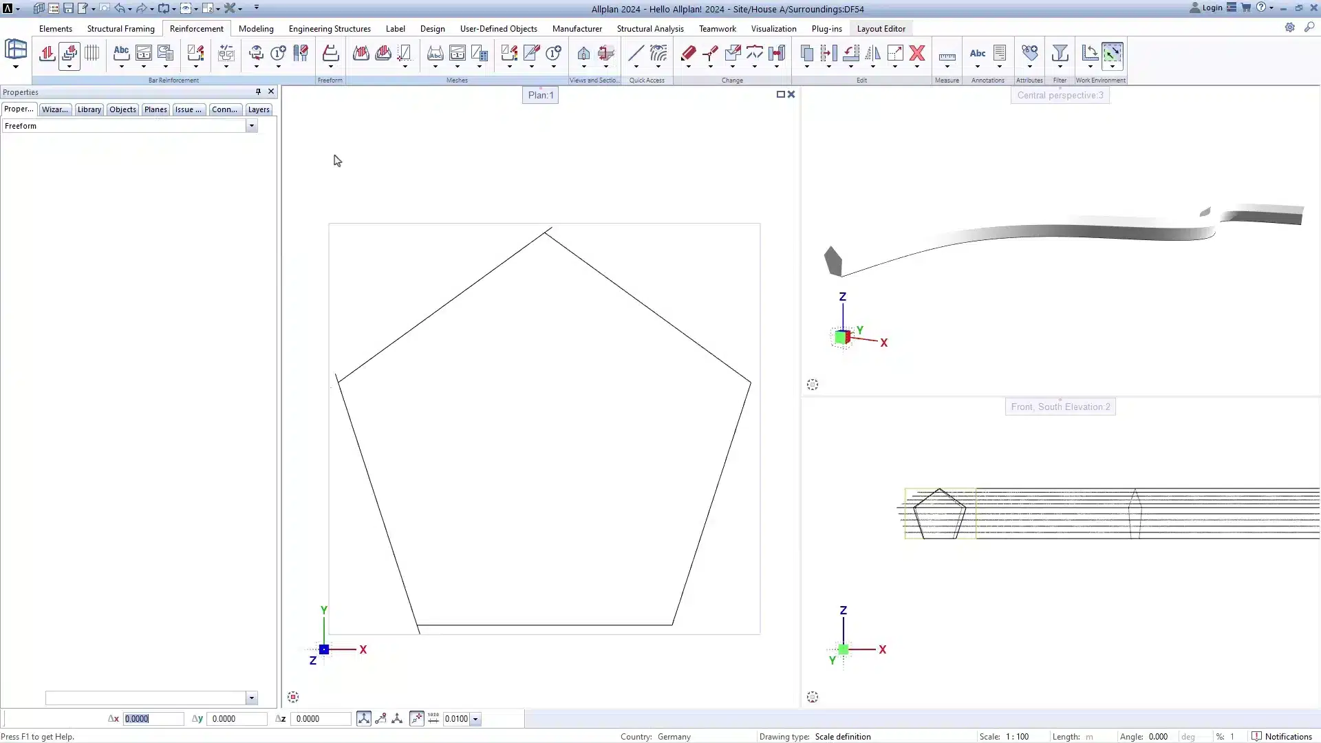 Allplan per Armature Complesse 3 Allplan Armature complesse - creazione della forma del ferro in Allplan