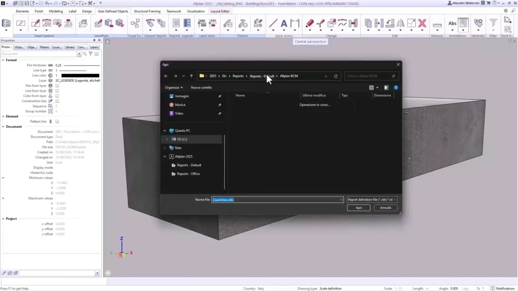 Allplan e SmartCatalog - importanza delle analisi nei progetti