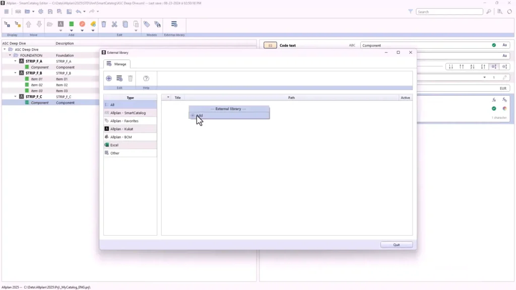 Allplan e SmartCatalog - utilizzo_della_biblioteca_esterna