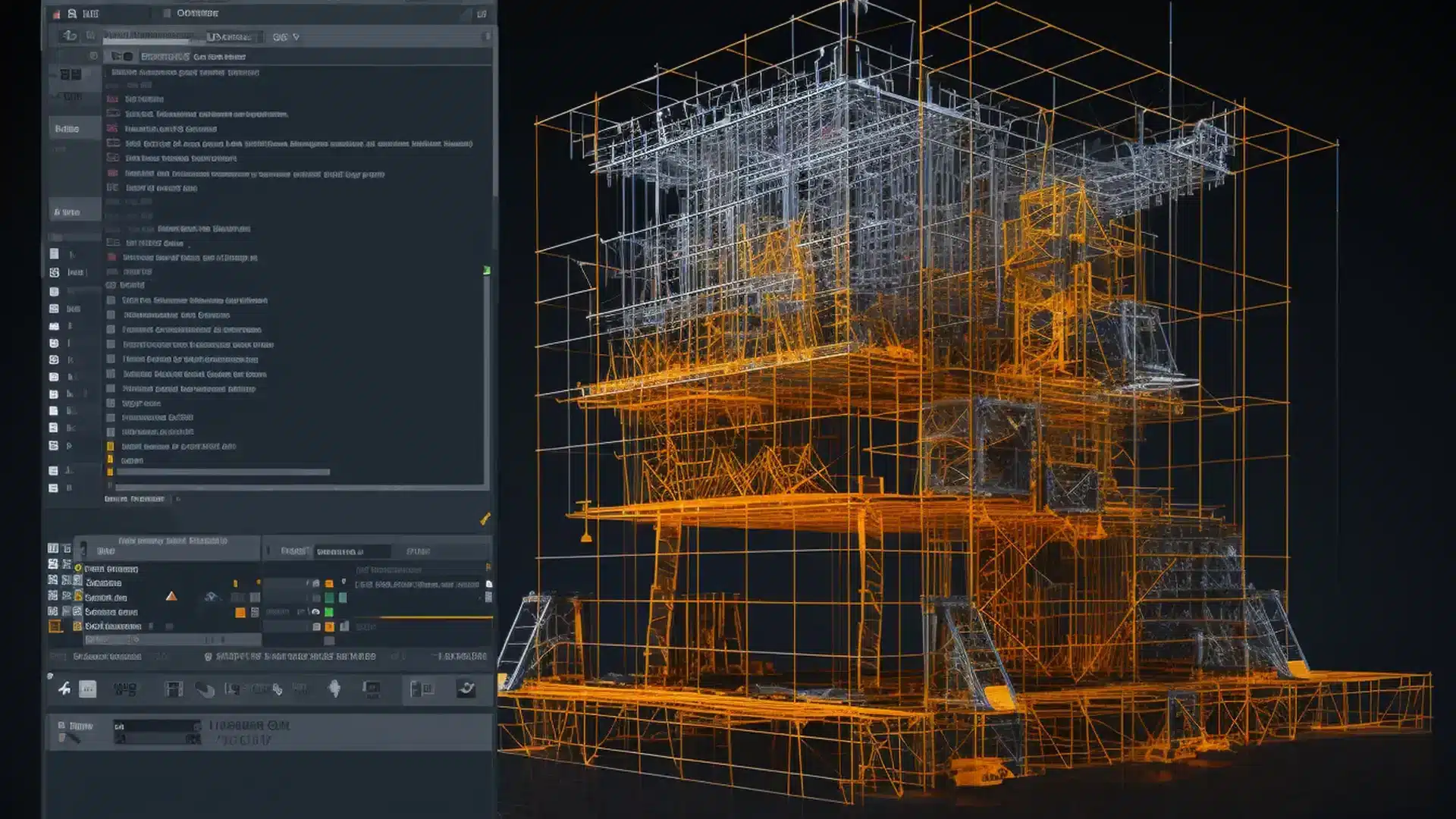 Come integrare le strutture in acciaio nel modello BIM - modellino 3D in acciaio