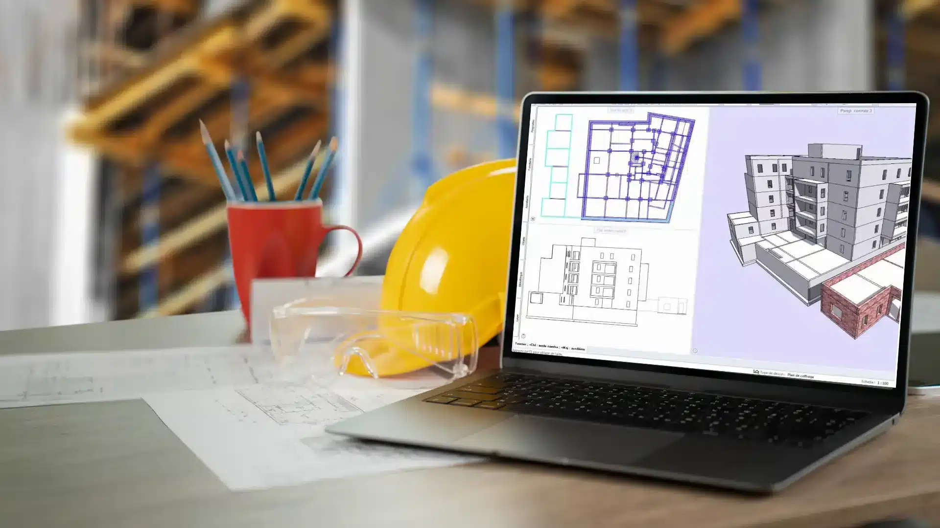 Come scegliere il giusto hardware per Allplan - portatile e caschetto edile