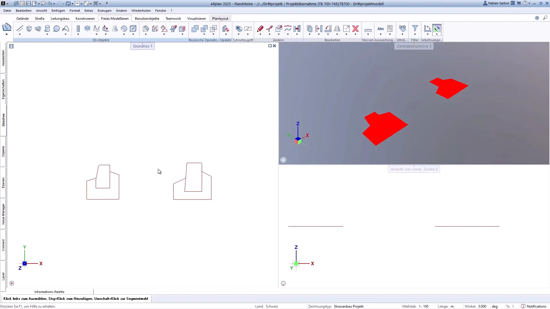 Componente Parametrico in Allplan 9 Componente Parametrico in Allplan - preparazione per l'aggiunta alla libreria