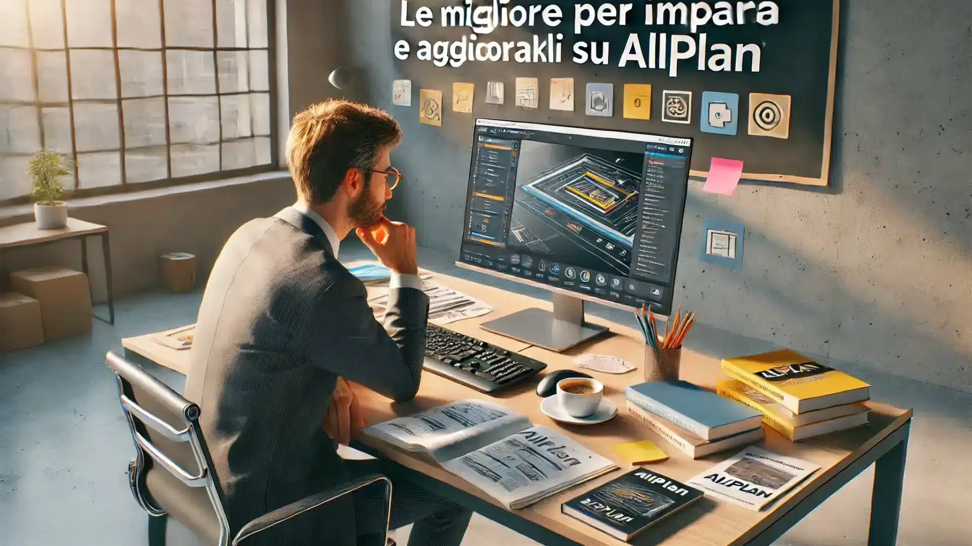 Le migliori risorse per imparare e aggiornarsi su Allplan 5 Le migliori risorse per imparare e aggiornarsi su Allplan - architetto al computer