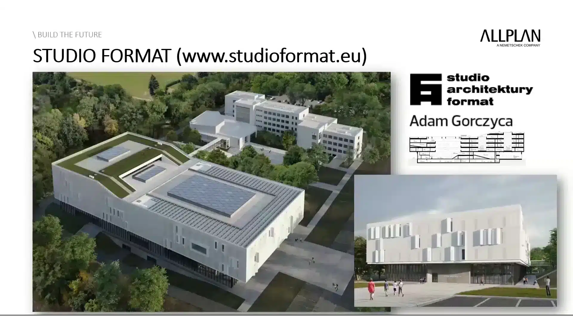 Novità di Allplan 2025 - esempio di progetto realizzato in polonia