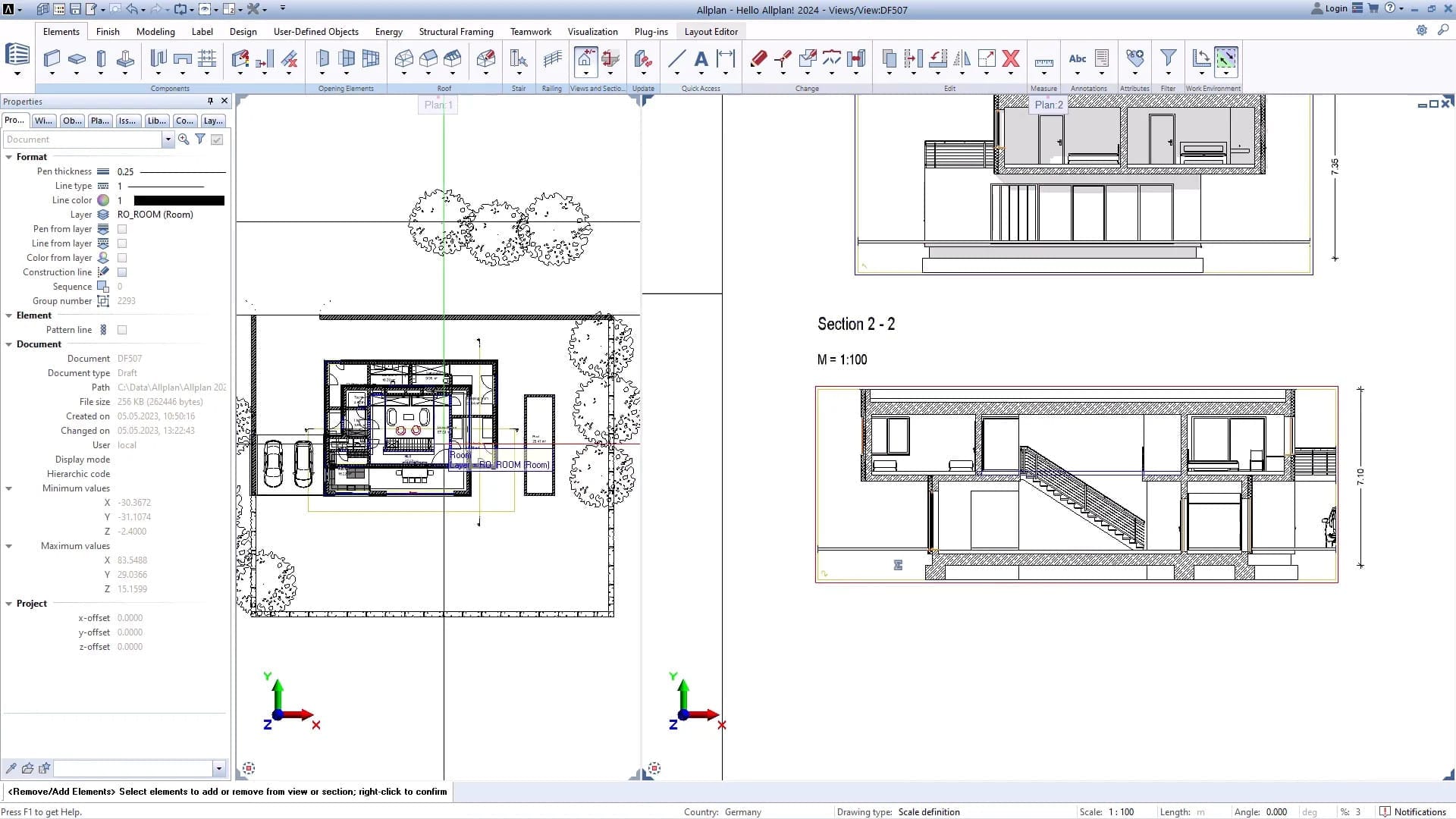 Adattamento di etichette e dimensioni