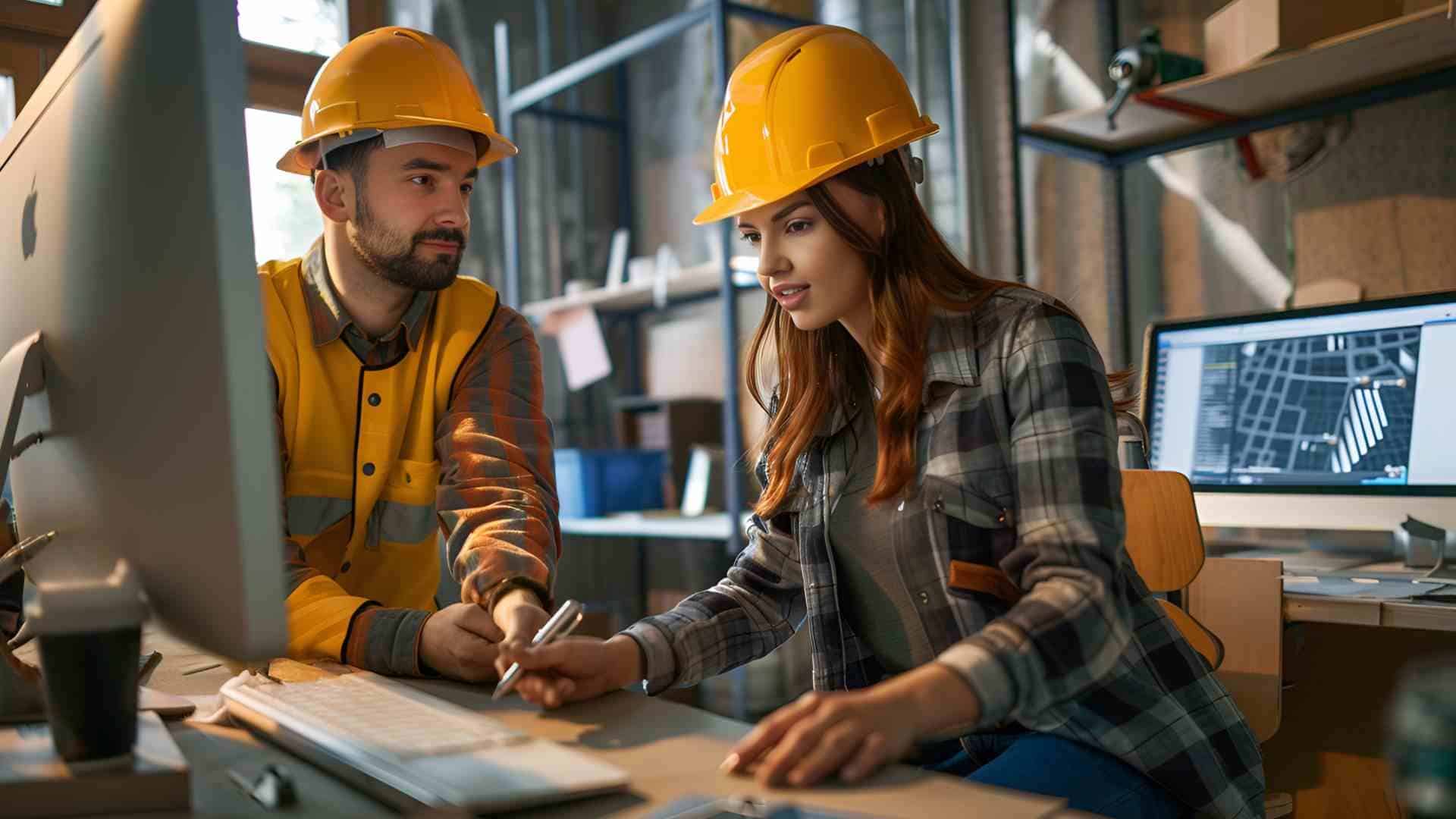 modellazione 3D - 2 architetti al lavoro