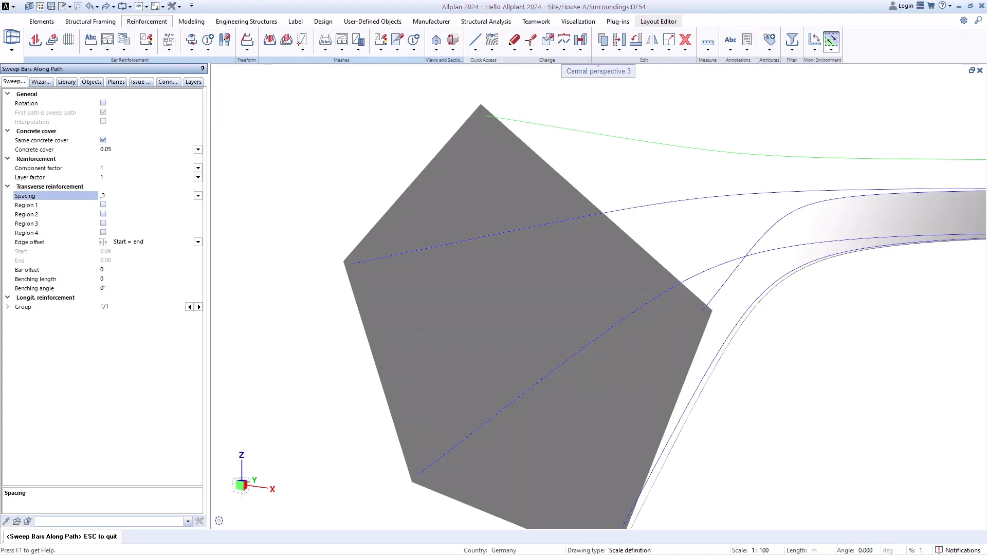 Allplan per Armature Complesse 12 Progettazione dei raccordi in Allplan