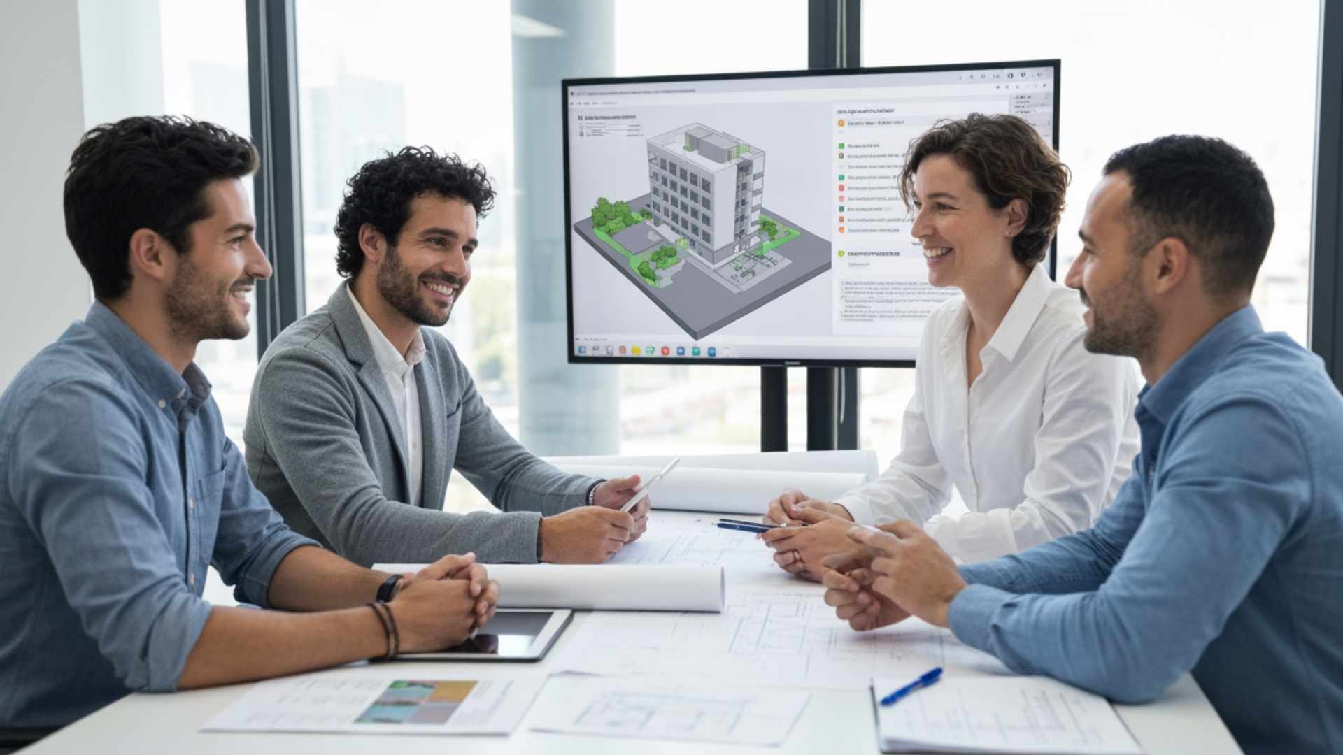 7 dati fondamentali da tracciare per il ciclo di vita - lifecycle dati allplan 2026 - Team di Architetti al lavoro