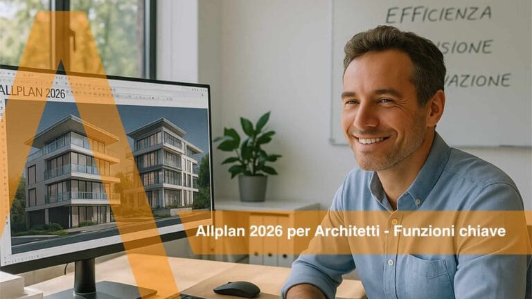Allplan 2026 per Architetti - Funzioni chiave di Allplan Architetto sorridente